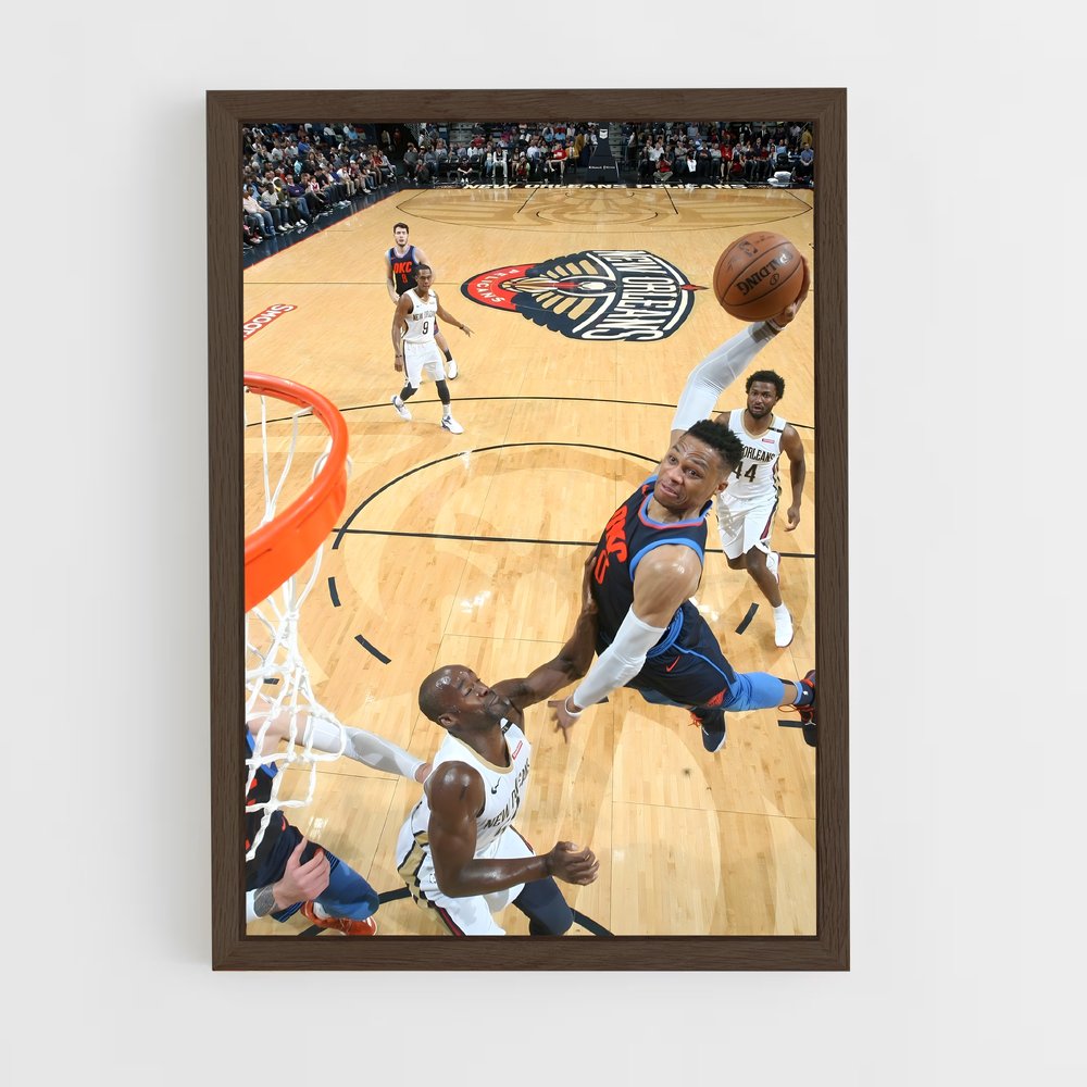 Poster L'Arène de Westbrook – affiche Basketball (vue 5)